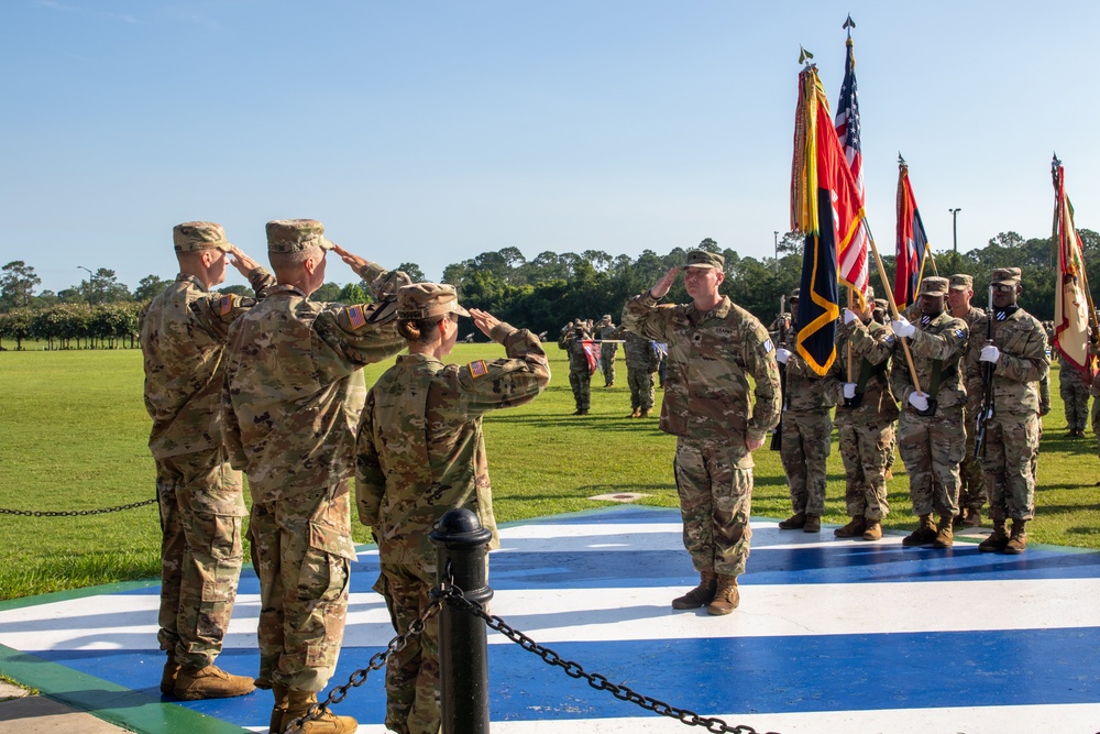 Sustainment Soldiers Welcome New Brigade Commander