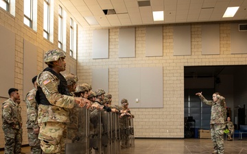 506th, 39th Military Police Detachment conducts Military Assistance for Civil Disturbances training