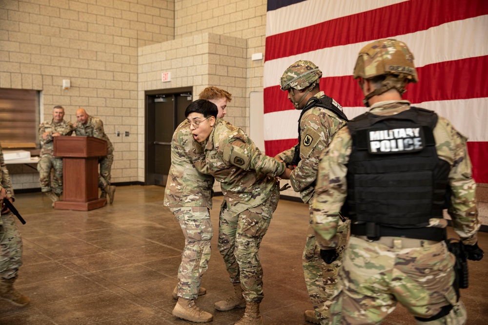 506th, 39th Military Police Detachment conducts Military Assistance for Civil Disturbances training