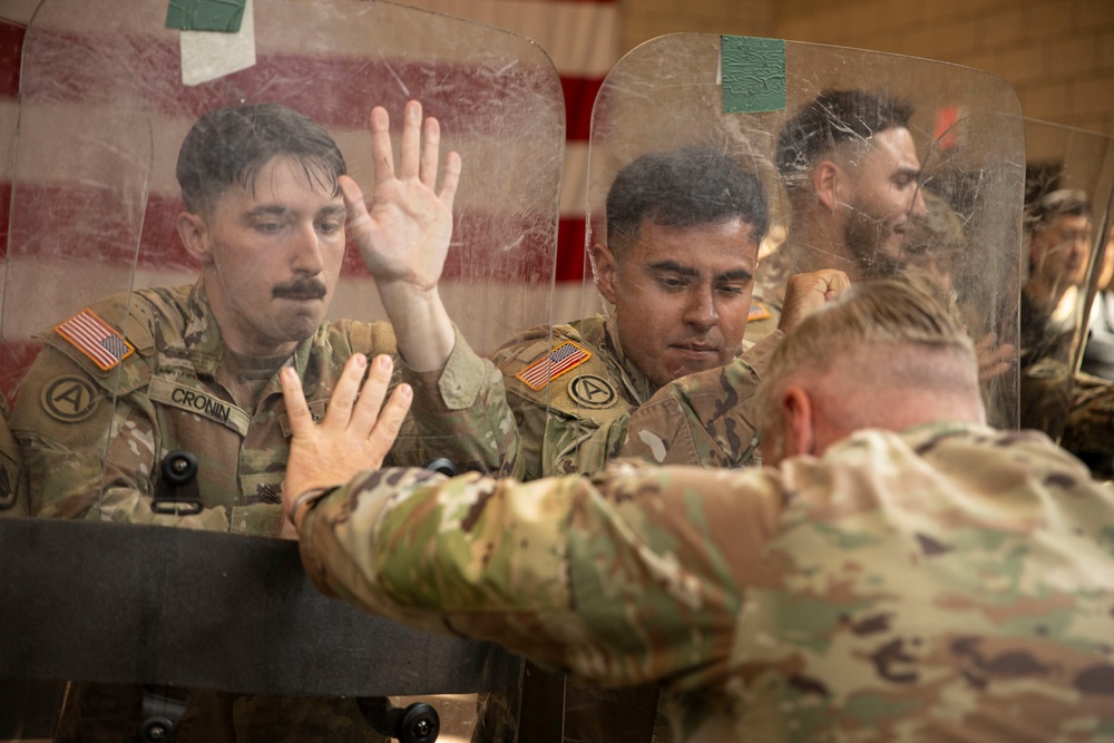 506th, 39th Military Police Detachment conducts Military Assistance for Civil Disturbances training