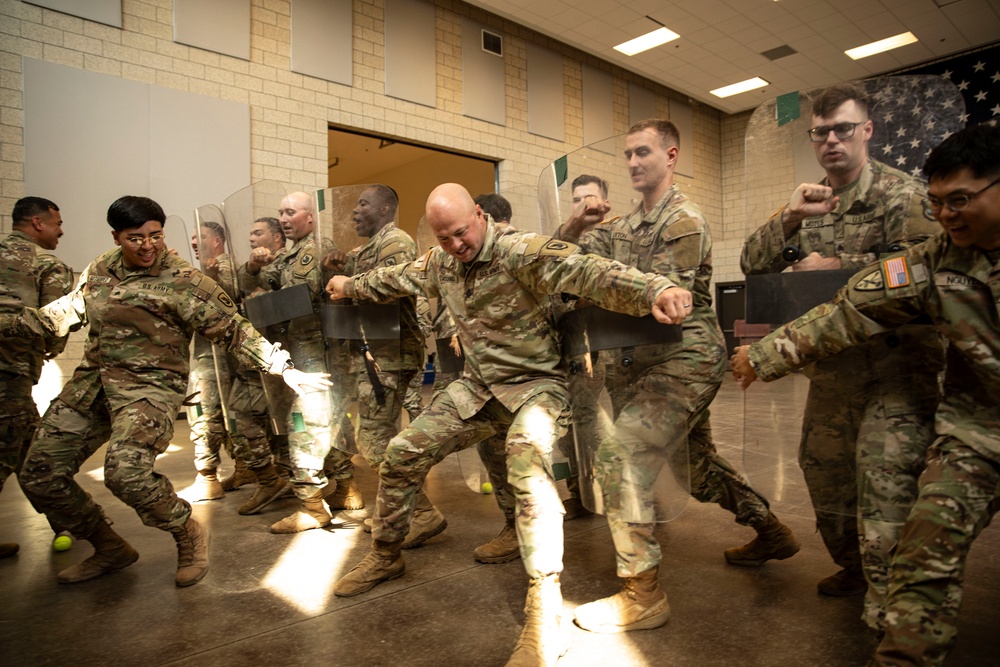 506th, 39th Military Police Detachment conducts Military Assistance for Civil Disturbances training