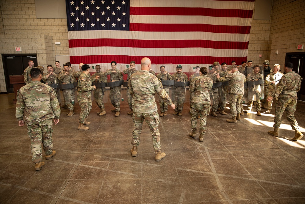 506th, 39th Military Police Detachment conducts Military Assistance for Civil Disturbances training