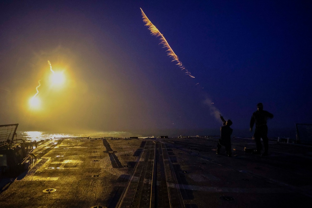 DVIDS - Images - U.S Navy Sailors fire rounds from the M203B grenade ...