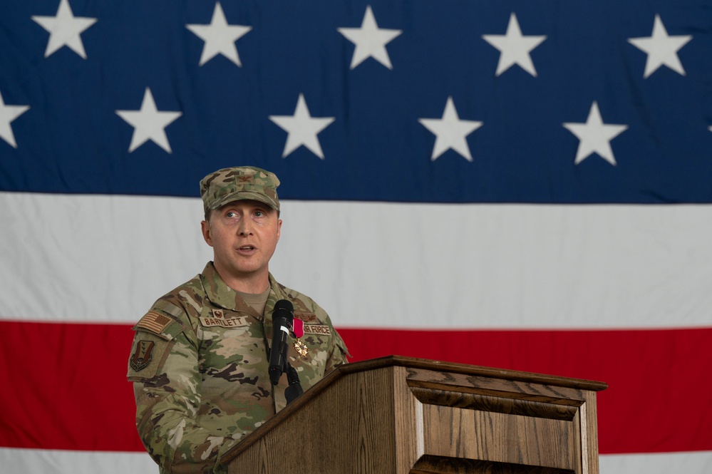 435th Air Ground Operations Wing welcomes new commander