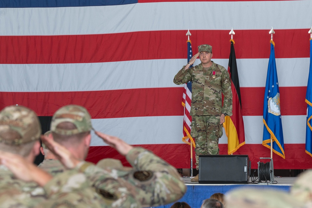 435th Air Ground Operations Wing welcomes new commander