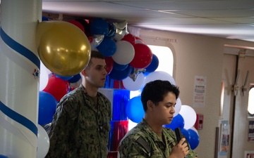 USS Ronald Reagan Celebrates Hospital Corpsman 127th Birthday