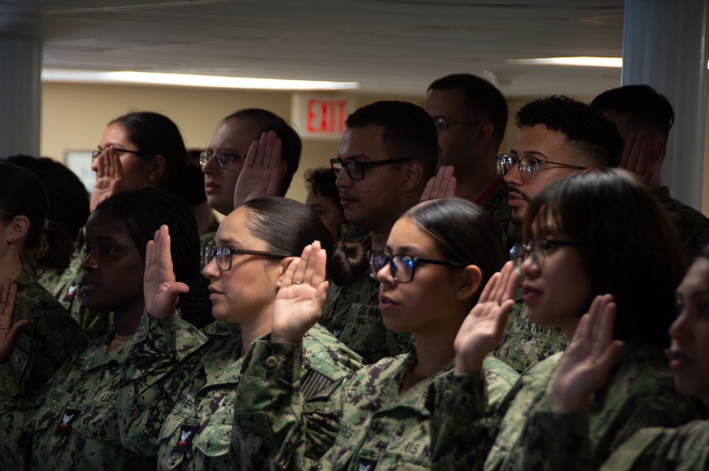 USS Ronald Reagan Celebrates Hospital Corpsman 127th Birthday