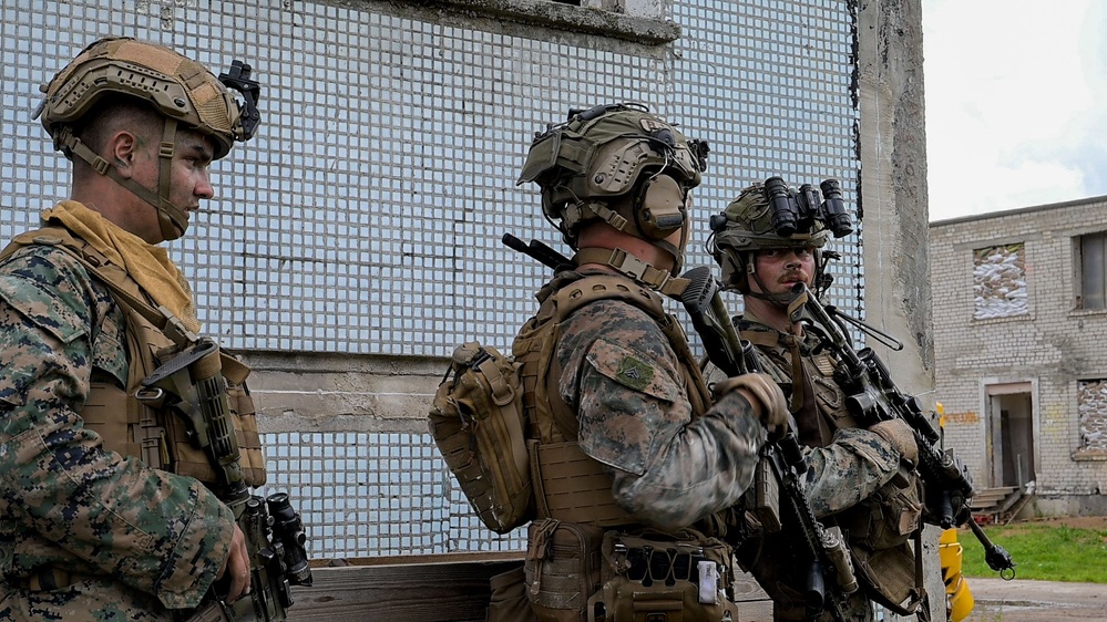 BALTOPS 25 - 2d LAR Marines Execute Force on Force Training
