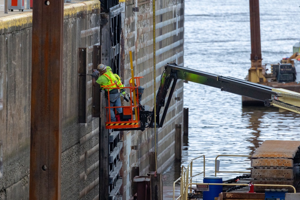 Groundbreaking Work Moves Forward at Montgomery Locks and Dam