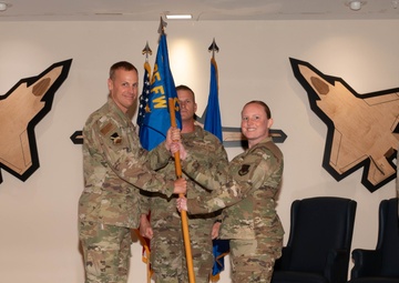 325th CPTS Change of Command