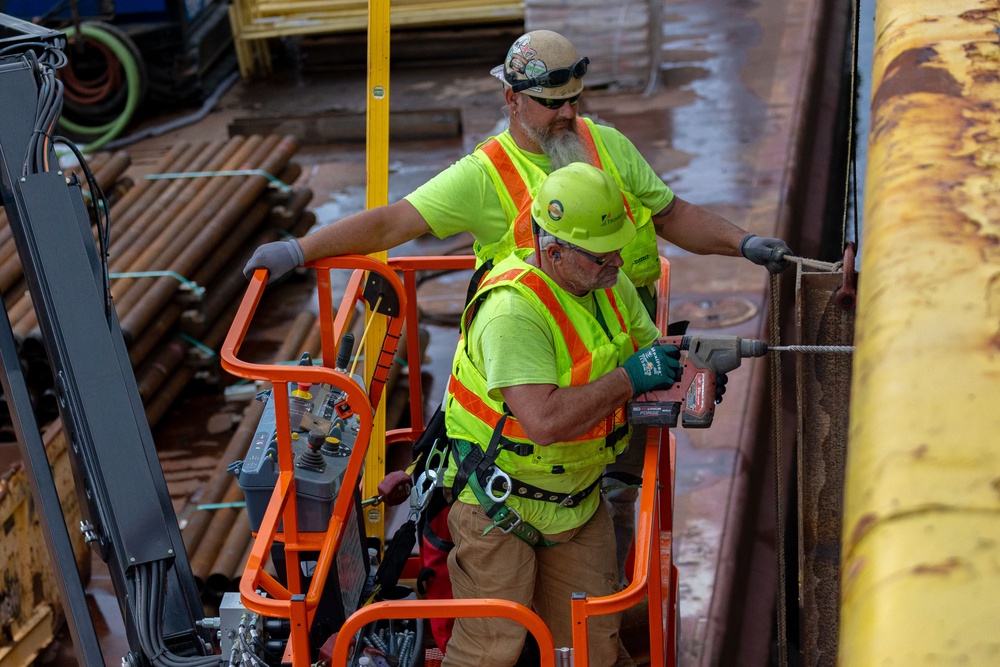 Groundbreaking Work Moves Forward at Montgomery Locks and Dam