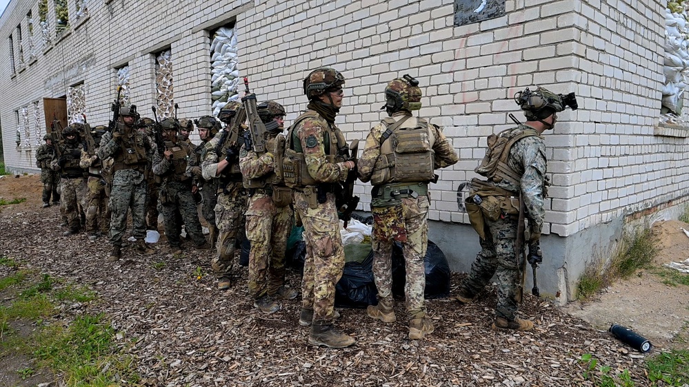BALTOPS 25 - 2d LAR Marines Execute Force on Force Training