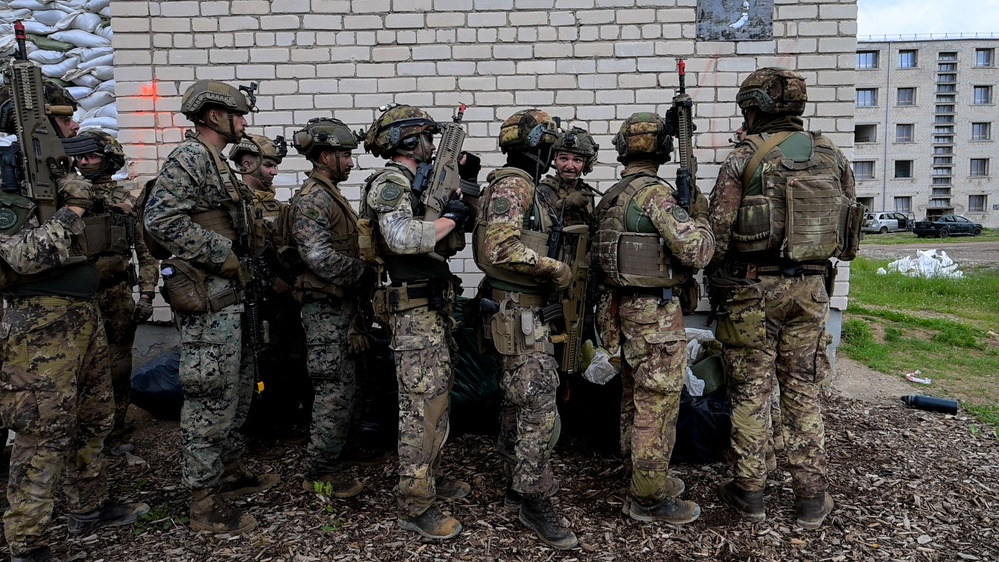BALTOPS 25 - 2d LAR Marines Execute Force on Force Training