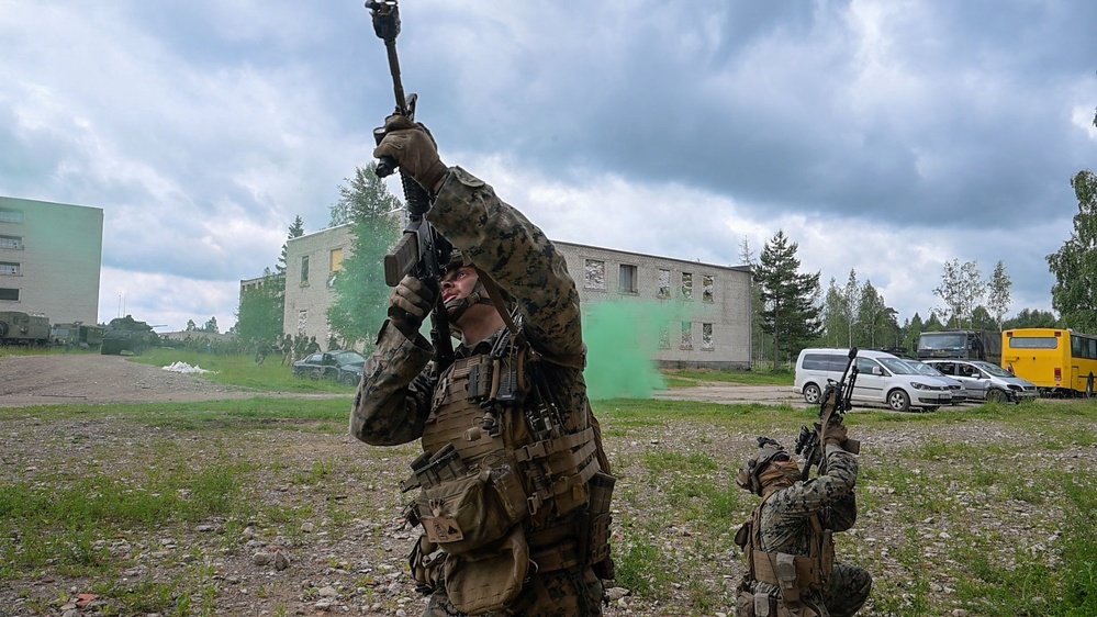 BALTOPS 25 - 2d LAR Marines Execute Force on Force Training