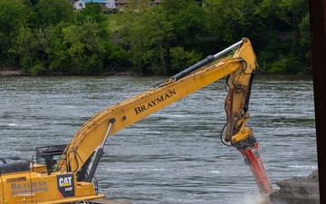 Groundbreaking Work Moves Forward at Montgomery Locks and Dam