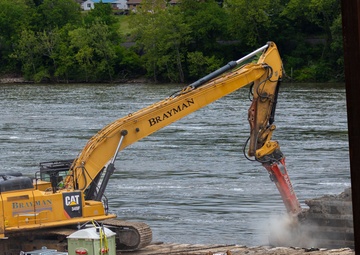 Groundbreaking Work Moves Forward at Montgomery Locks and Dam