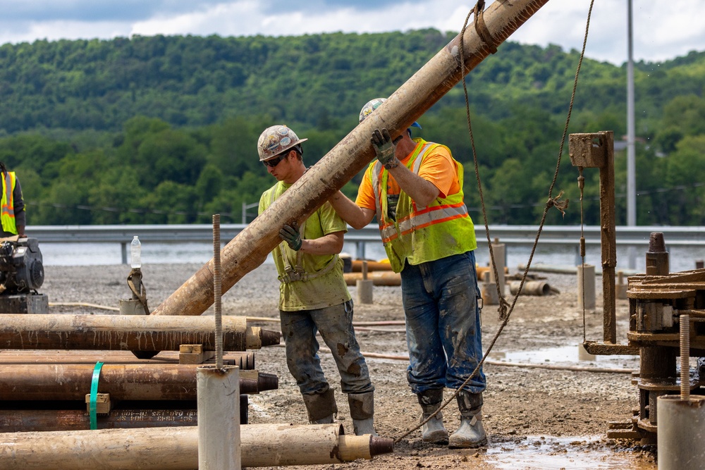Groundbreaking Work Moves Forward at Montgomery Locks and Dam
