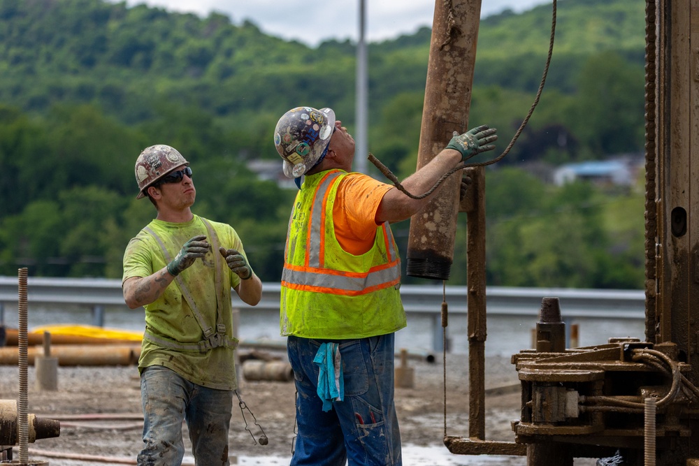 Groundbreaking Work Moves Forward at Montgomery Locks and Dam