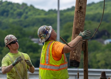 Groundbreaking Work Moves Forward at Montgomery Locks and Dam