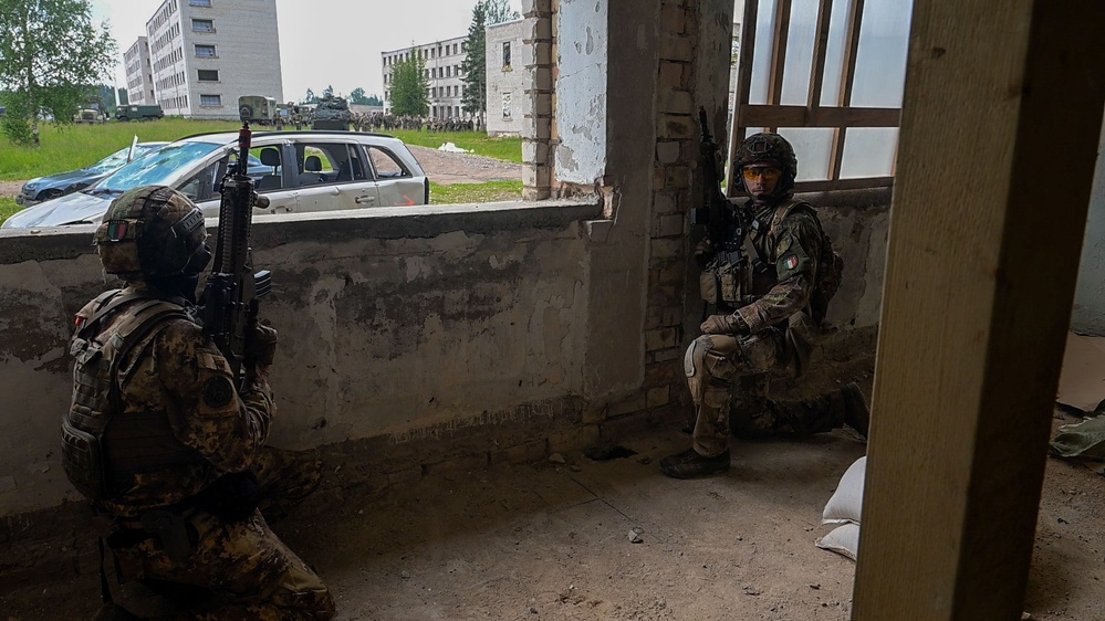 BALTOPS 25 - 2d LAR Marines Execute Force on Force Training