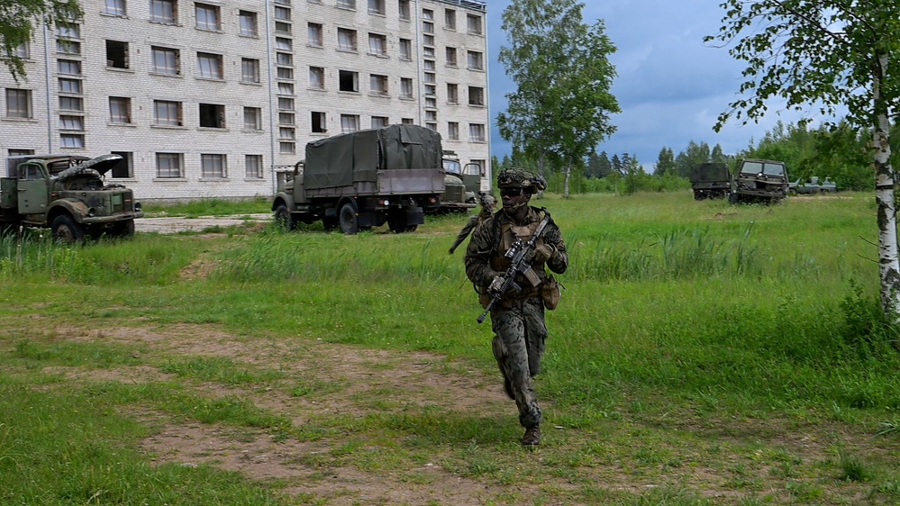 BALTOPS 25 - 2d LAR Marines Execute Force on Force Training