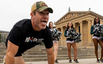 Soldiers run for fun in Philly during Army 250th Birthday