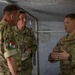 Hungarian Defense Forces Brig. Gen. Balazs Szloszar visits with 12CAB