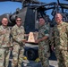 Hungarian Defense Forces Brig. Gen. Balazs Szloszar visits with 12CAB