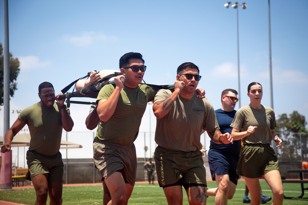 US Navy Corpsmen with 3rd MAW compete for the Chief Adams’ Cup 2025
