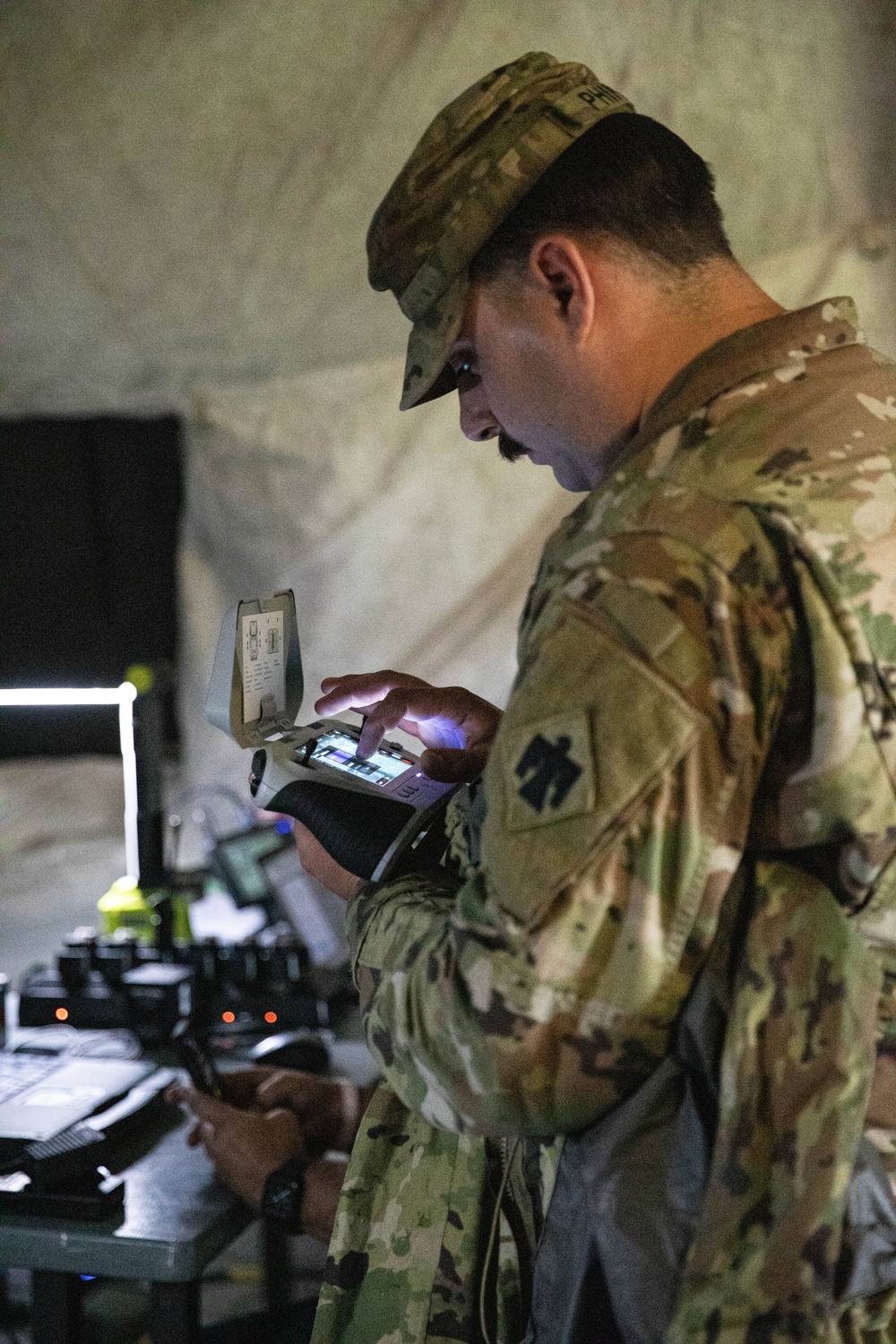 Oklahoma Guardsmen face-off against drones in survivability exercise