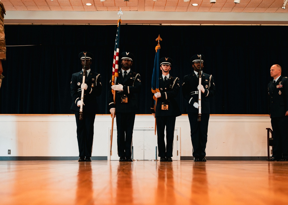 90th Comptroller Squadron change of command