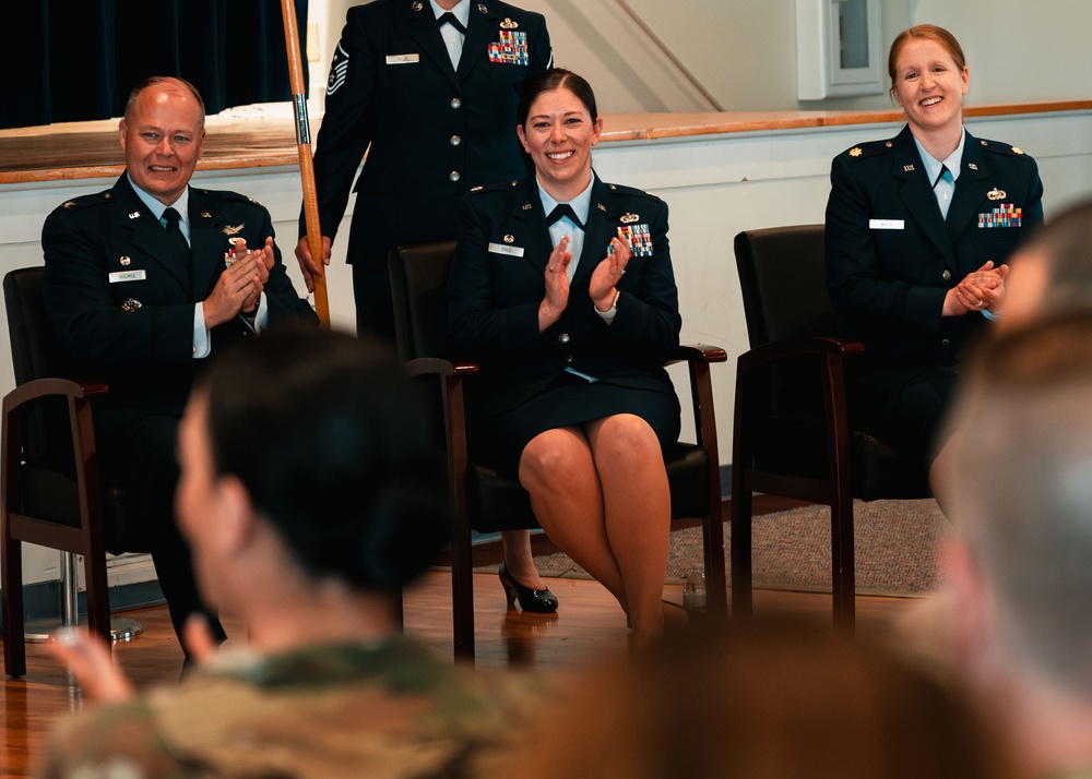 90th Comptroller Squadron change of command