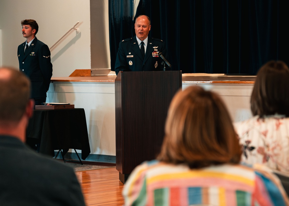 90th Comptroller Squadron change of command