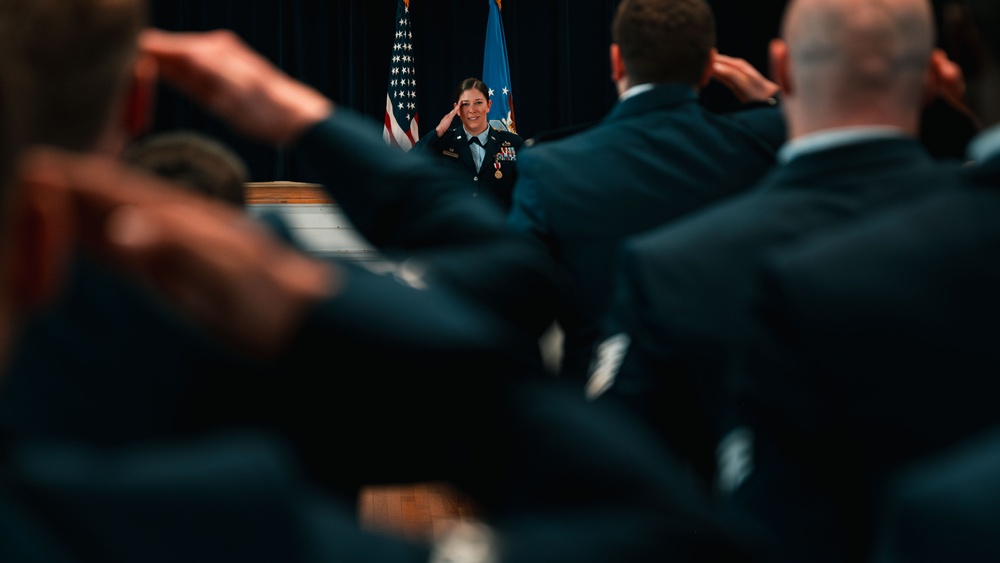 90th Comptroller Squadron change of command