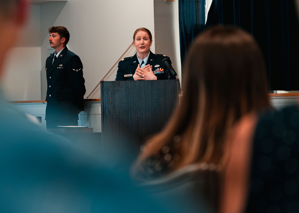 90th Comptroller Squadron change of command