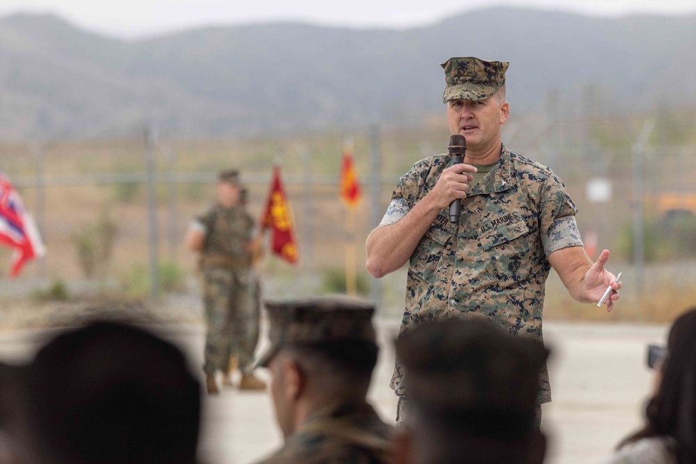 3rd LAAD Change of Command