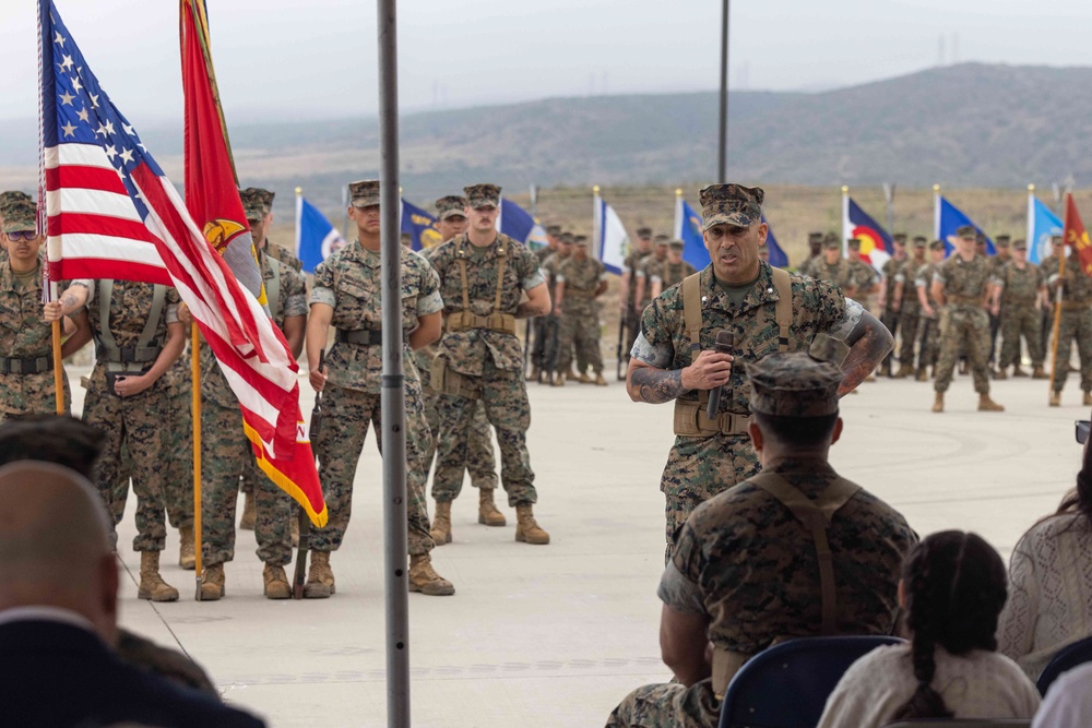 3rd LAAD Change of Command