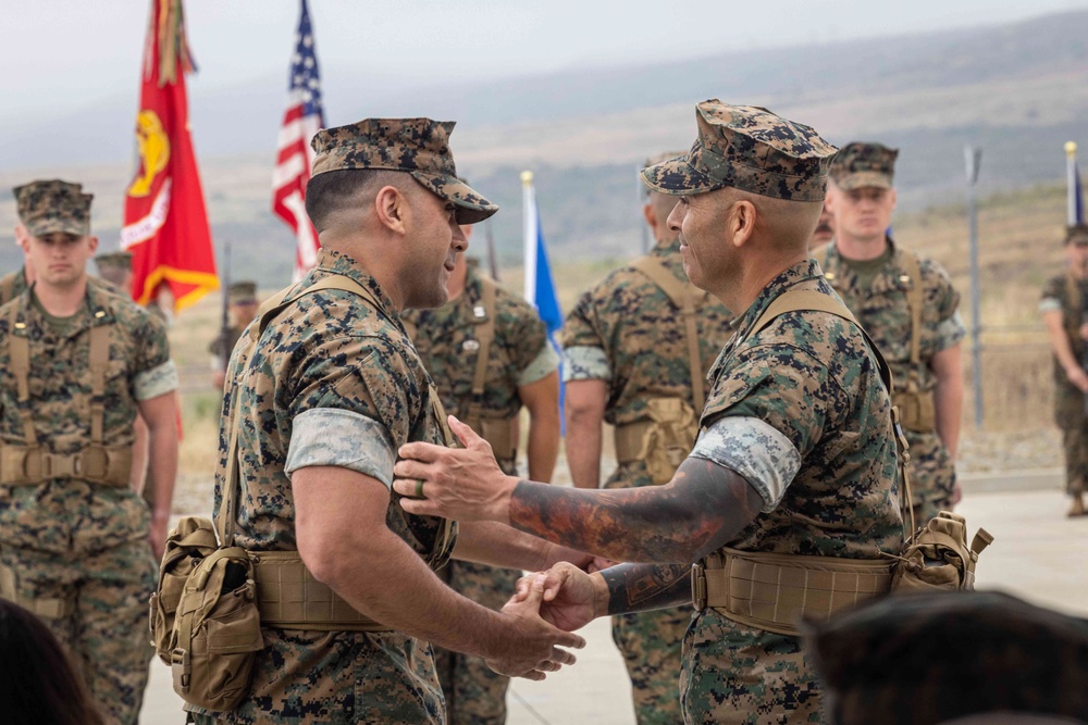 3rd LAAD Change of Command