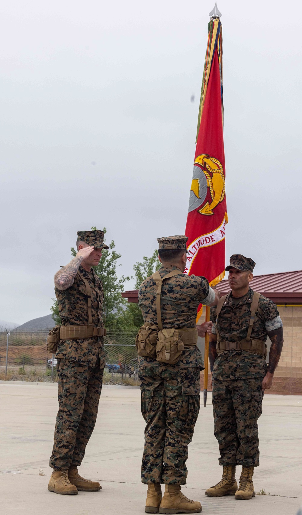 3rd LAAD Change of Command