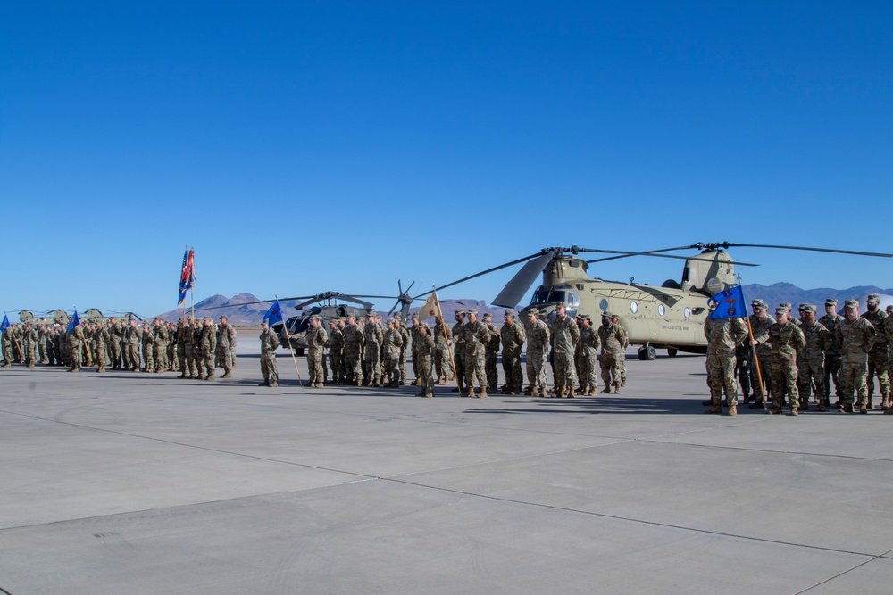 2nd General Support Battalion, 1st Combat Aviation Brigade (2-1GSAB) Change of Command Ceremony