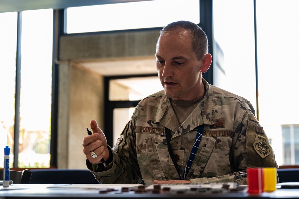 USAF ASAM Officers Conduct Kingfish Ace War Planning Exercise