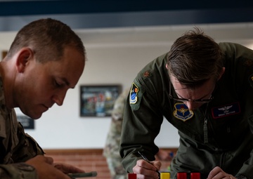 USAF ASAM Officers Conduct Kingfish Ace War Planning Exercise