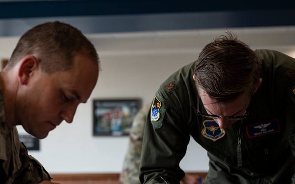 USAF ASAM Officers Conduct Kingfish Ace War Planning Exercise