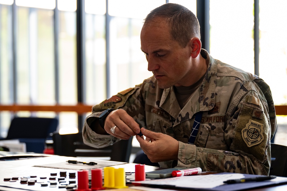 USAF ASAM Officers Conduct Kingfish Ace War Planning Exercise