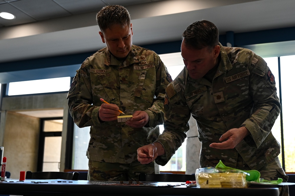 USAF ASAM Officers Conduct Kingfish Ace War Planning Exercise