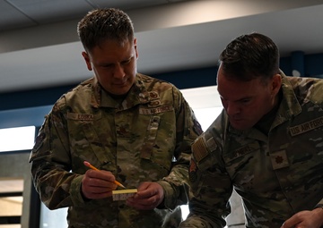 USAF ASAM Officers Conduct Kingfish Ace War Planning Exercise