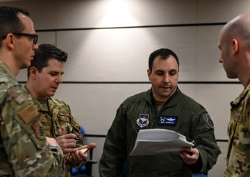 USAF ASAM Officers Conduct Kingfish Ace War Planning Exercise