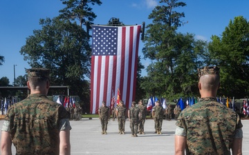 Marine Wing Support Squadron 272 change of command ceremony