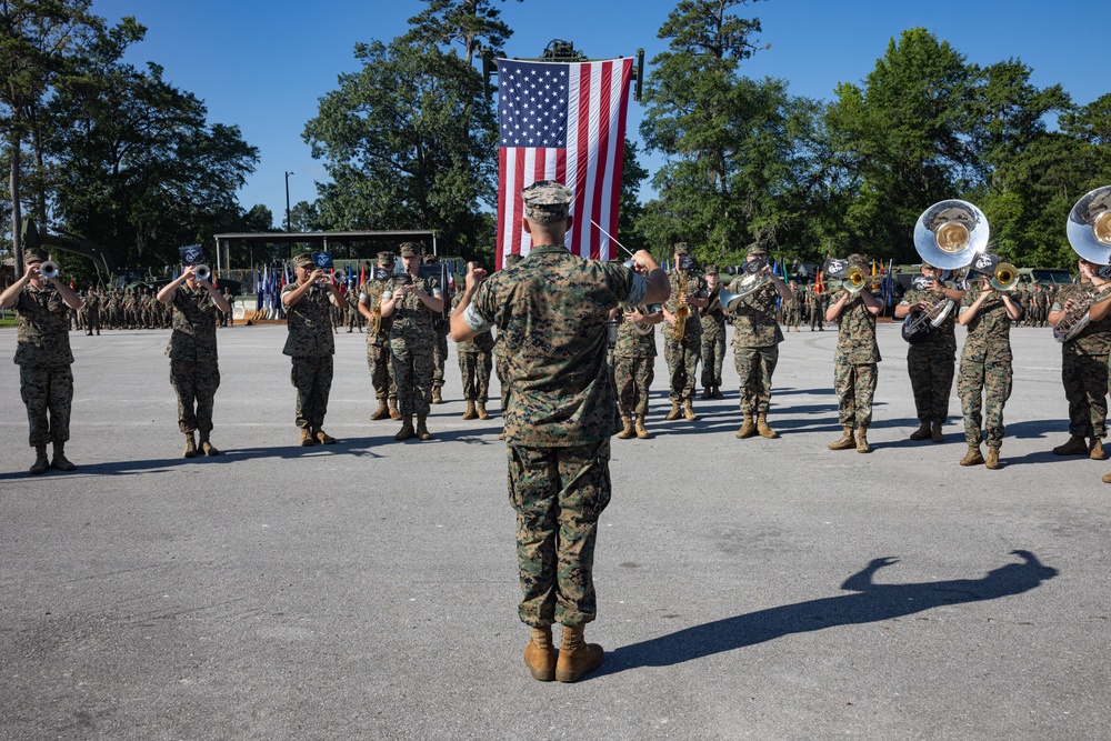 Marine Wing Support Squadron 272 change of command ceremony