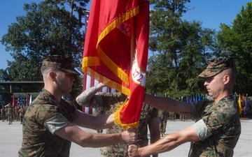 Marine Wing Support Squadron 272 change of command ceremony